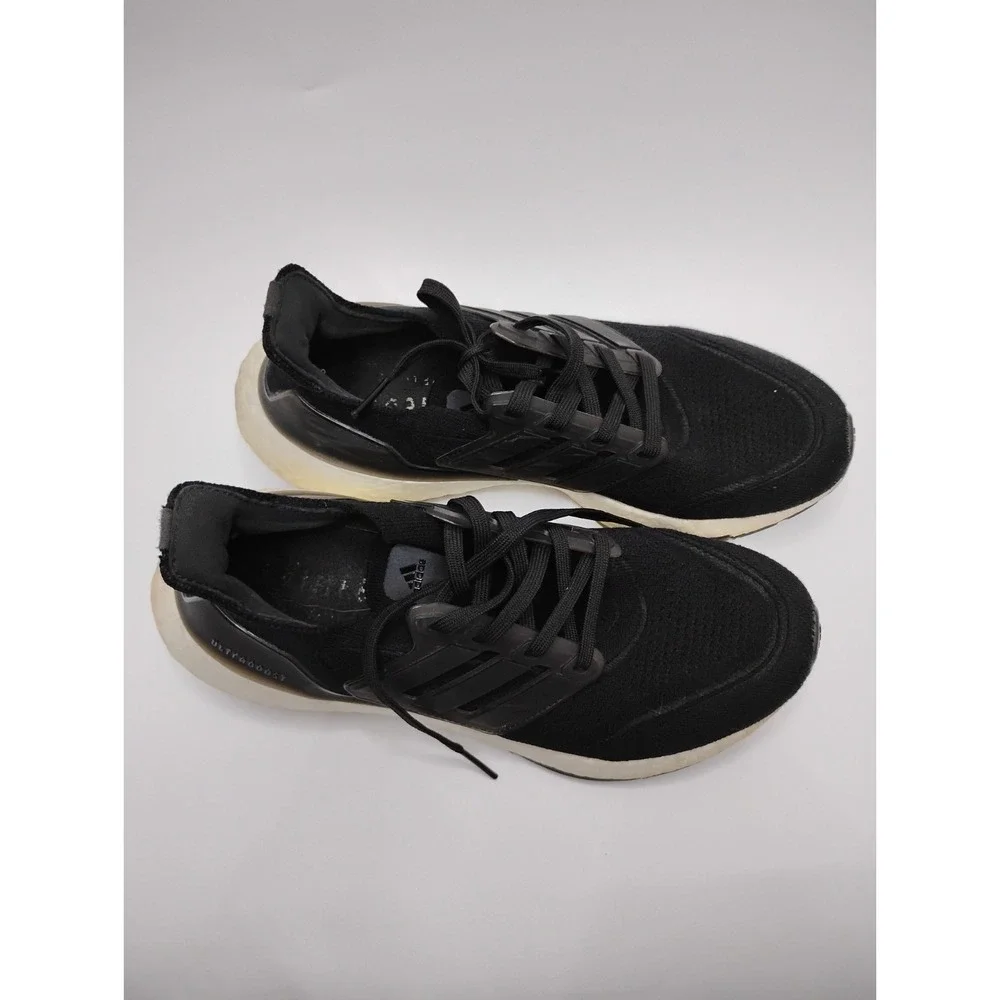 Adidas Ultraboost 21 Black White Running Shoes Sneakers Mens 7.5